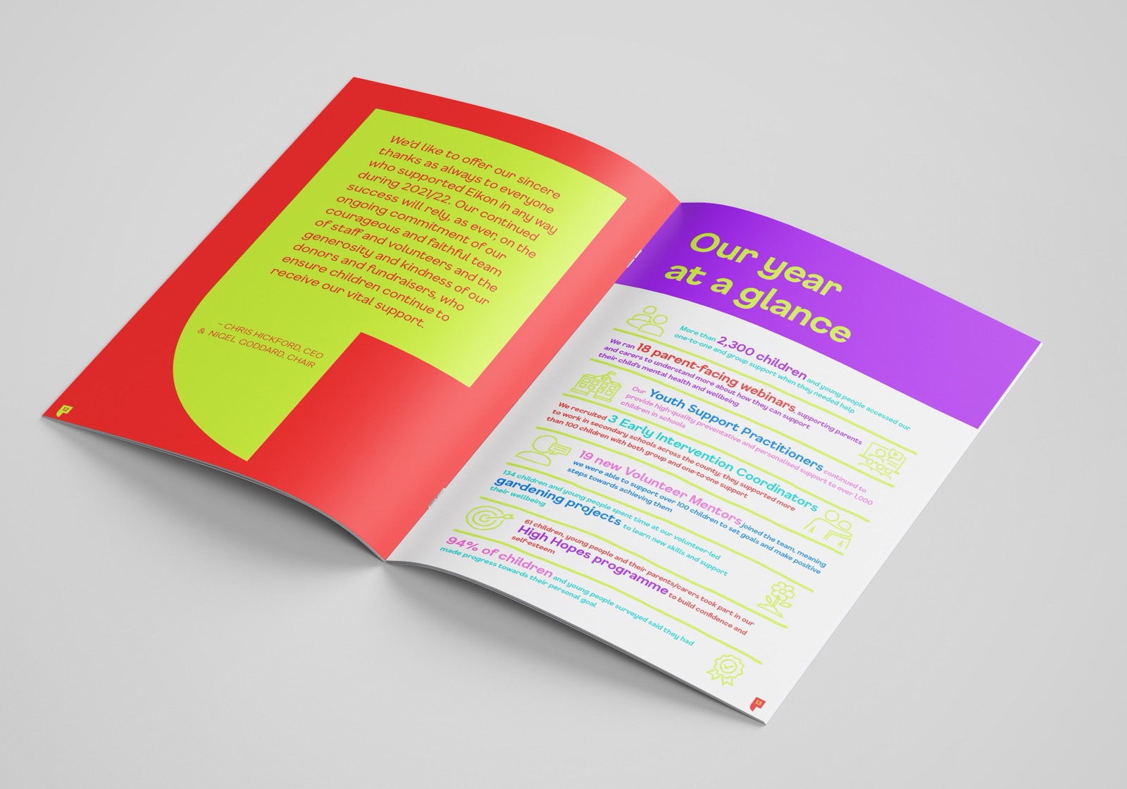 Brochure mockup example